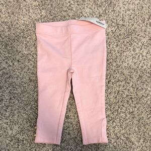 Janie and Jack Light Pink Kids Leggings
